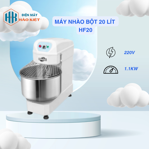 HF20 - Máy nhào bột 20 lít