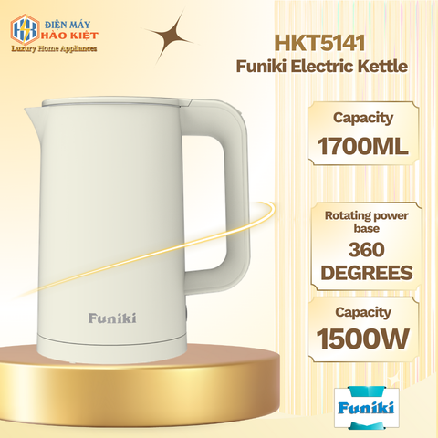 HKT5141 - Ấm Siêu Tốc 1,7L Funiki