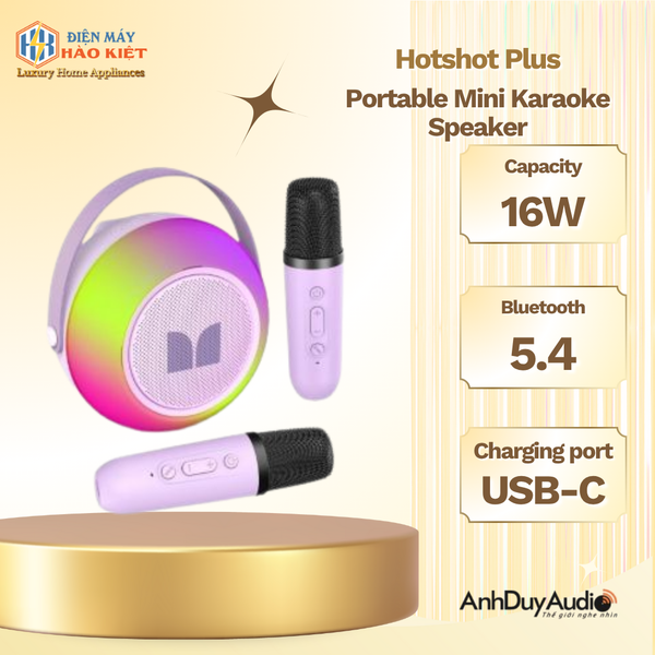 Hotshot Plus - Loa Karaoke Mini