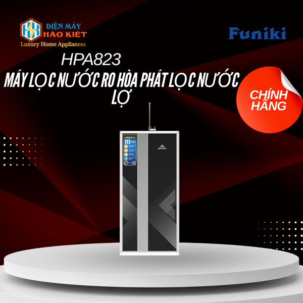 HPA823 - Máy Lọc Nước RO Hòa Phát Lọc Nước Lợ, Nước Nhiễm Đá Vôi HPA823