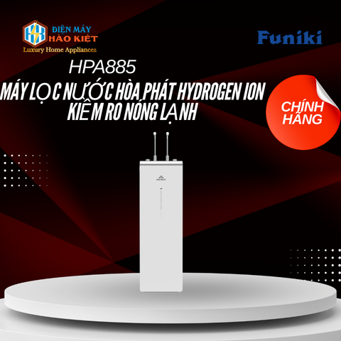 HPA885 - Máy Lọc Nước Hòa Phát Hydrogen Ion Kiềm Ro Nóng Lạnh Hypers