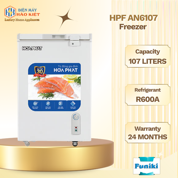 HPF AN6107 - Tủ Đông 107L
