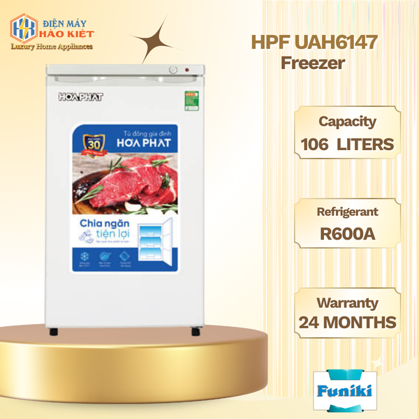 HPF UAH6147 - Tủ Đông 147L