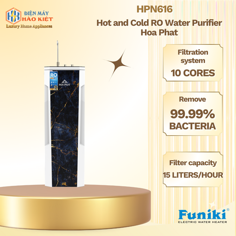 HPN616 - Máy Lọc Nước RO Nóng Nguội Hòa Phát HPN616
