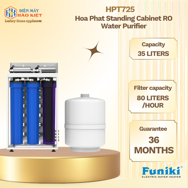 HPT725 - Máy Lọc Nước RO Bán Công Nghiệp Hòa Phát HPT725