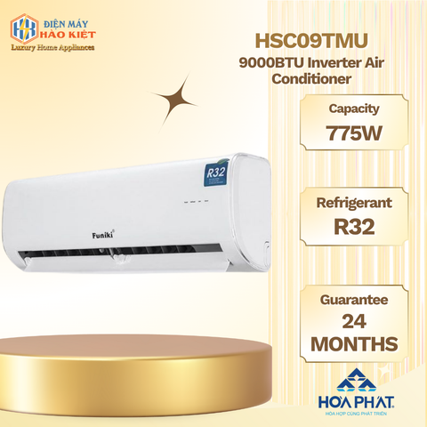 HSC09TMU - Điều Hòa Funiki 1 Chiều 9000btu Hsc09tmu Chính Hãng