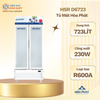 HSR D6723 - Tủ Mát 2 Cánh 723 lít