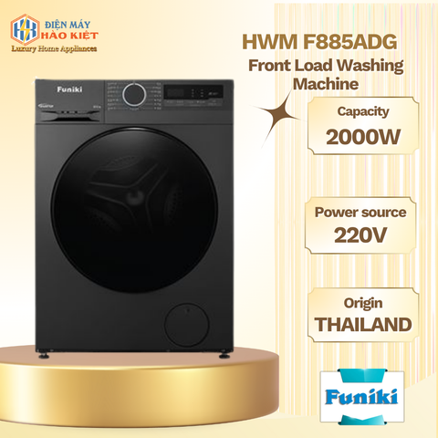 HWM F885ADG - Máy Giặt Cửa Trước