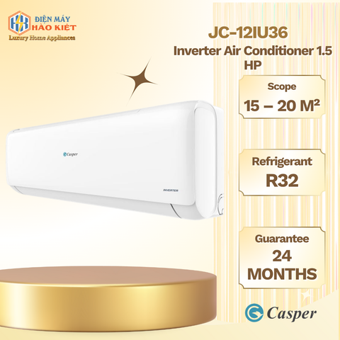 JC-12IU36 - Máy Lạnh Casper Inverter 1.5 HP