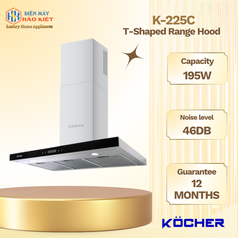 K-225C - Hút Mùi Chữ T 70cm