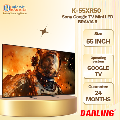 K-55XR50 - Sony Google TV Mini LED BRAVIA 5 55 inch