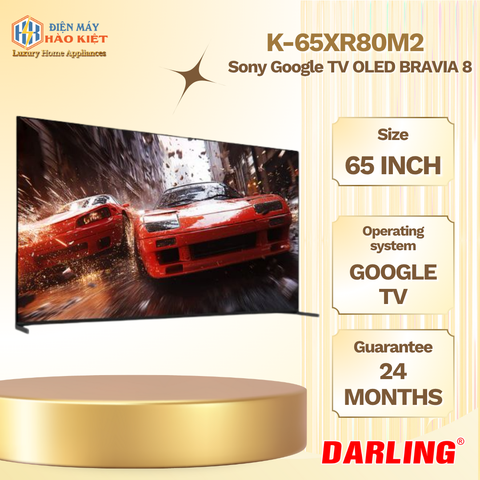 K-65XR80M2 - Sony Google TV OLED BRAVIA 8 II