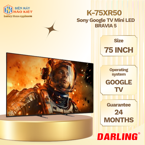 K-75XR50 - Sony Google TV Mini LED BRAVIA 5 75 inch