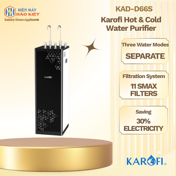 KAD-D66S - Máy Lọc Nước Nóng Lạnh Karofi