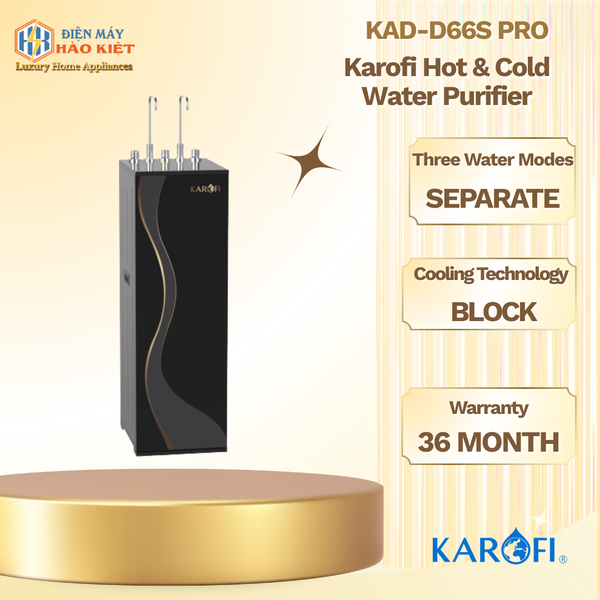 KAD-D66S PRO - Máy Lọc Nước Nóng Lạnh Karofi