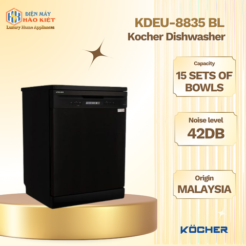 KDEU-8835 BL  - Máy Rửa Bát