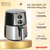 KF-AF42MV-ST - Nồi Chiên Không Dầu Sharp _ 4.2 Lít