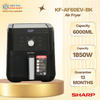 KF-AF60EV-BK - Nồi Chiên Không Dầu Sharp _ 6 Lít