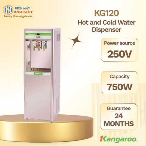 KG120 - Cây nước nóng lạnh Kangaroo 3 vòi