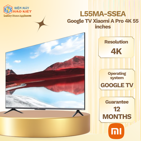 L55MA-SSEA - Google Tivi Xiaomi A Pro 4K 2025 _ 55 inch
