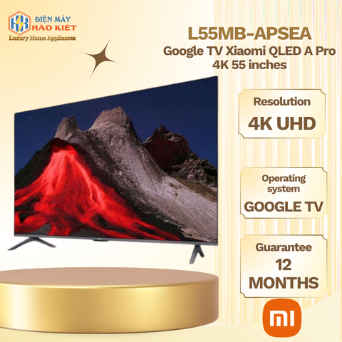 L55MB-APSEA - Google Tivi Xiaomi QLED A Pro 4K 55 inch 2026