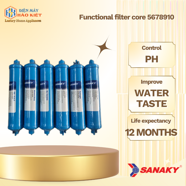 Lõi lọc chức năng 5678910