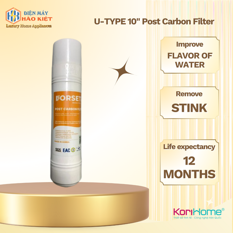 Lõi lọc Post Carbon U-TYPE 10