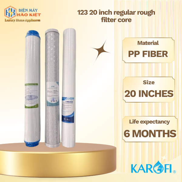 Lõi lọc thô 123 20 icnh thường