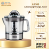 LB389 - Máy Vắt Cam Lebenlang 40w 700ml