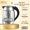 LBE2819 - Ấm Siêu Tốc ,Ấm Đun Nước Thủy Tinh Lebenlang Dung Tích 1800ml