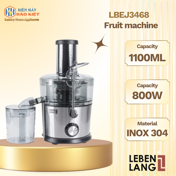 LBEJ3468 - Máy Ép Trái Cây Lebenlang LBEJ3468