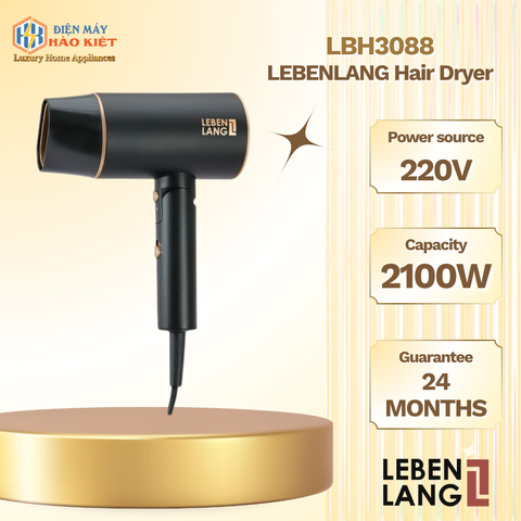 LBH3088 - Máy Sấy Tóc LEBENLANG 1800-2100W
