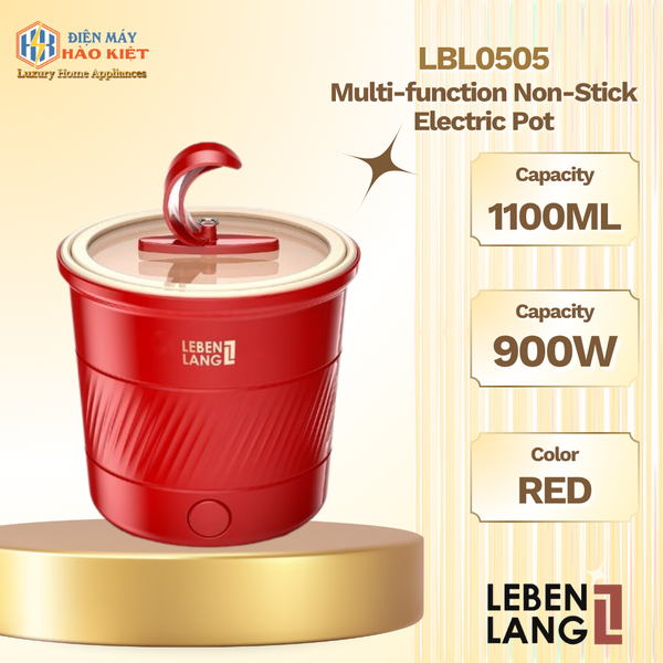 LBL0505 - Nồi Điện Đa Năng Chống Dính Lebenlang