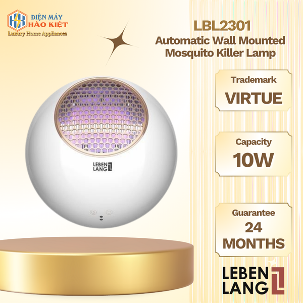 LBL2301 - Đèn Bắt Muỗi Lebenlang Treo Tường Tự Động