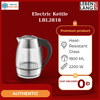 LBL2818 -  Ấm Siêu Tốc Thủy Tinh Lebenlang LBL2818 1.8L