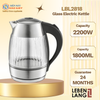 LBL2818 -  Ấm Siêu Tốc Thủy Tinh Lebenlang LBL2818 1.8L
