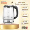 LBL2879 - Ấm Siêu Tốc Thủy Tinh Lebenlang 1700Ml 2200W