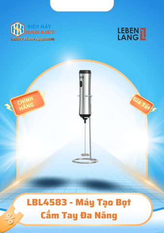 LBL4583 - Máy Tạo Bọt Cầm Tay Đa Năng Lebenlang 10W