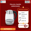 LBWE2626 - Ấm Siêu Tốc Thủy Tinh Lebenlang 2200W 1700Ml