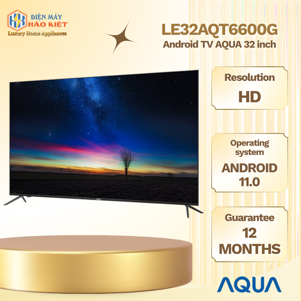 LE32AQT6600G - Full HD & HD TV 6600 Series