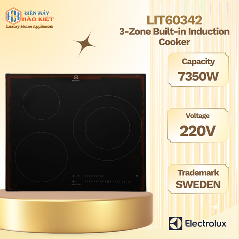 LIT60342 - Bếp Từ 3 Vùng Nấu Lắp Âm Electrolux