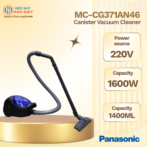 MC-CG371AN46 - Máy Hút Bụi Dạng Hộp Panasonic - Xanh Ngọc