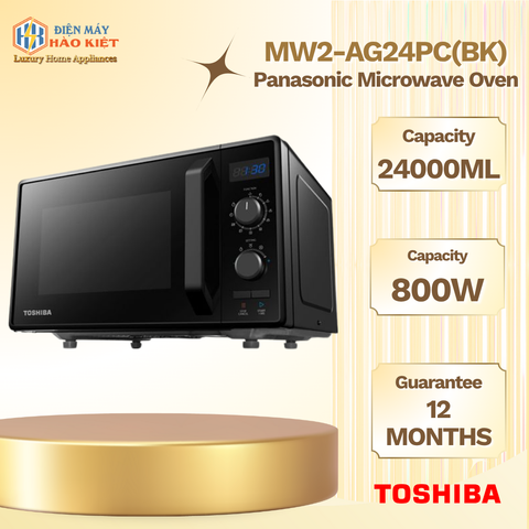 MW2-AG24PC(BK) - Lò Vi Sóng Toshiba 24 Lít