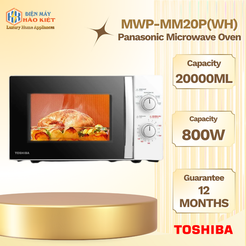 MWP-MM20P(WH) - Lò Vi Sóng Toshiba 20 lít