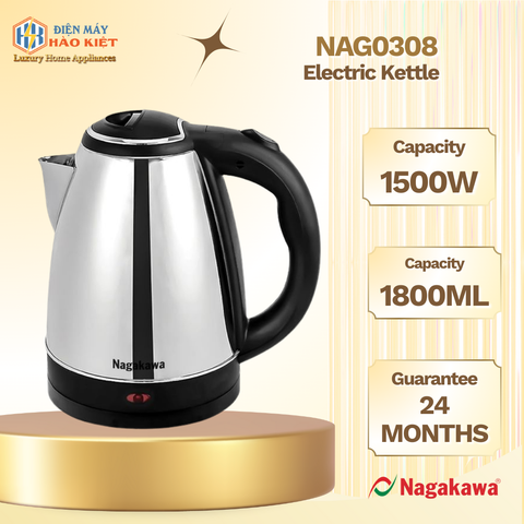 NAG0308 - Ấm Siêu Tốc 1.8L