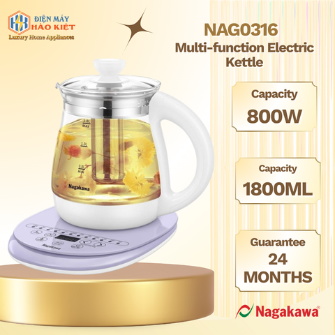 NAG0316 - Ấm Siêu Tốc Đa Năng