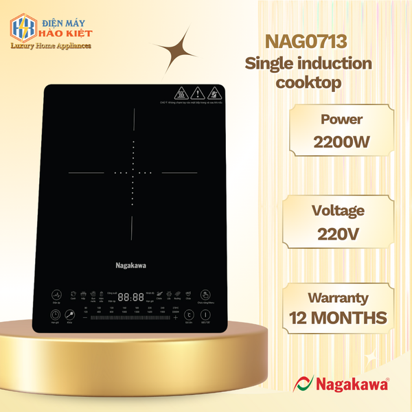 NAG0713 - Bếp Điện Từ Cảm Ứng Nagakawa