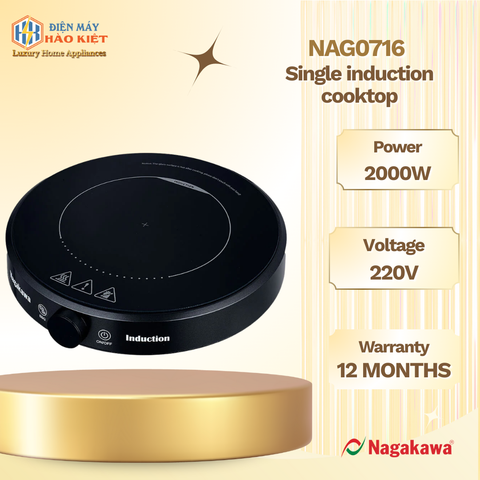 NAG0716 - Bếp Điện Từ Đa Năng Nagakawa