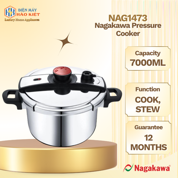 NAG1473 - Nồi Áp Suất Nagakawa NAG1473