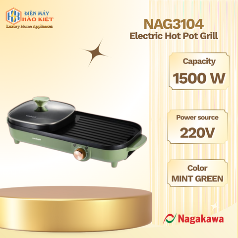 NAG3104 - Bếp Lẩu Nướng Điện